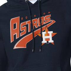Houston Astros Starter Modern Tailsweep Fleece Tri-Blend Pullover Hoodie - Navy Hoodies