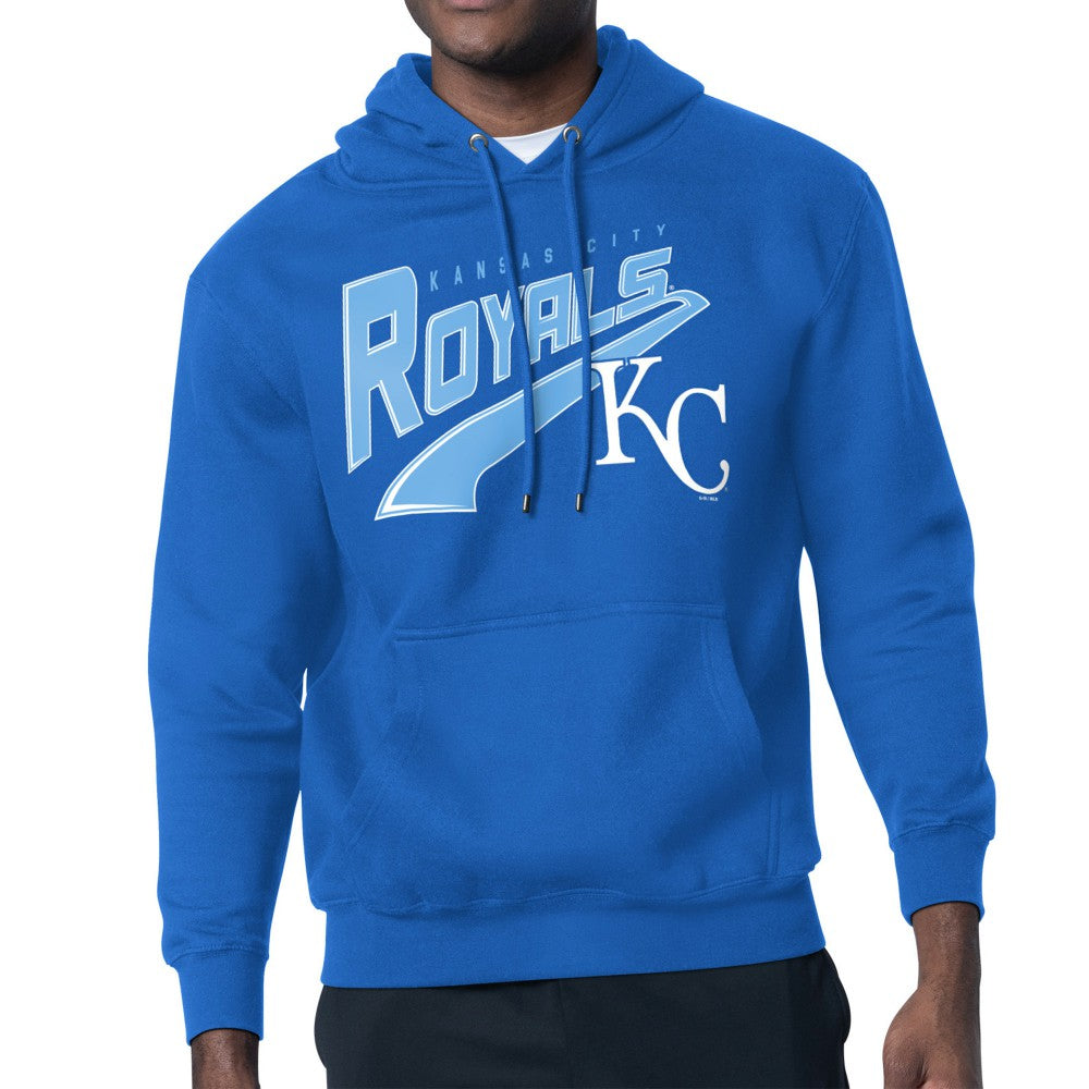 Kansas City Royals Starter Modern Tailsweep Fleece Tri-Blend Pullover Hoodie - Royal Hoodies