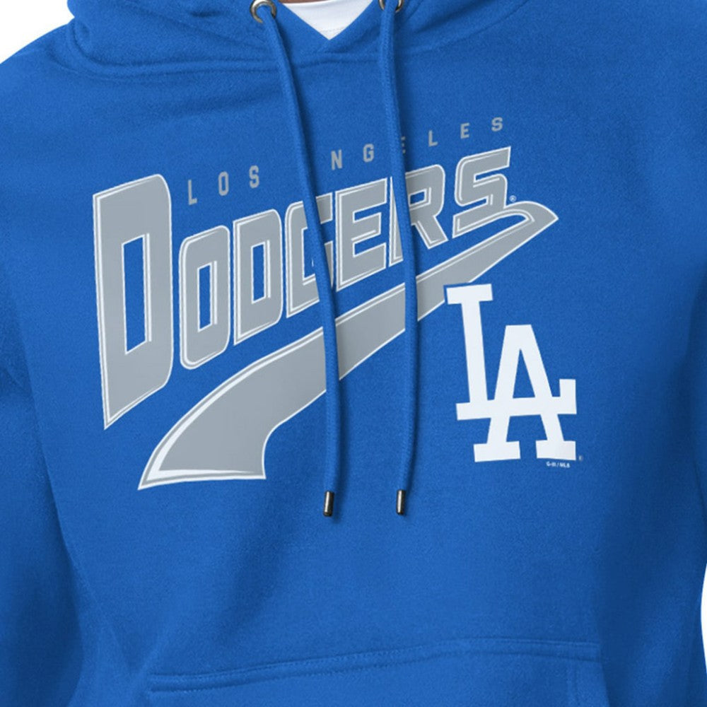 Los Angeles Dodgers Starter Modern Tailsweep Fleece Tri-Blend Pullover Hoodie - Royal Hoodies