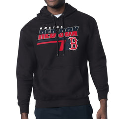 Boston Red Sox Starter Logo Push Graphic Hoodie - Black Hoodies