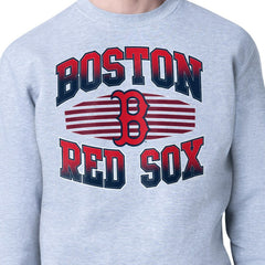 Boston Red Sox Starter Team Grit Graphic Fleece Pullover Sweatshirt - Heather Gray Pullover