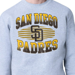 San Diego Padres Starter Team Grit Graphic Fleece Pullover Sweatshirt - Heather Gray Pullover