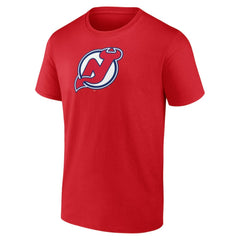 NHL New Jersey Devils Primary Logo T-Shirt - Red