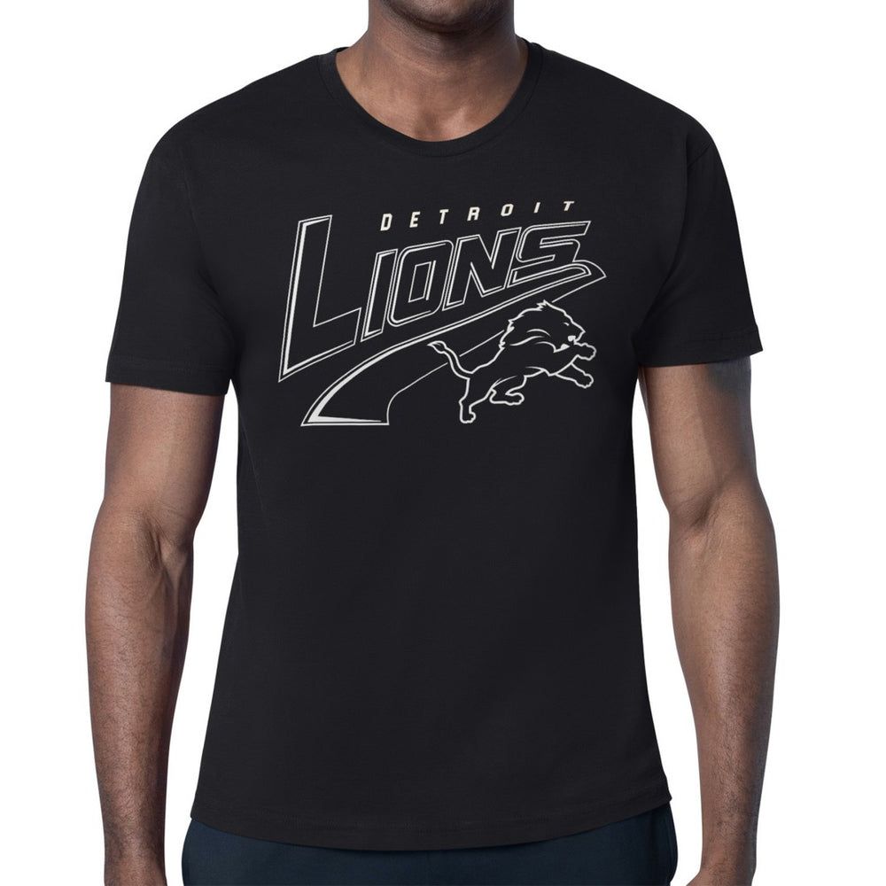 Detroit Lions Starter Modern Tailsweep Graphic T-Shirt Black