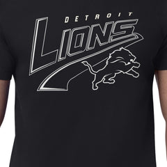 Detroit Lions Starter Modern Tailsweep Graphic T-Shirt Black