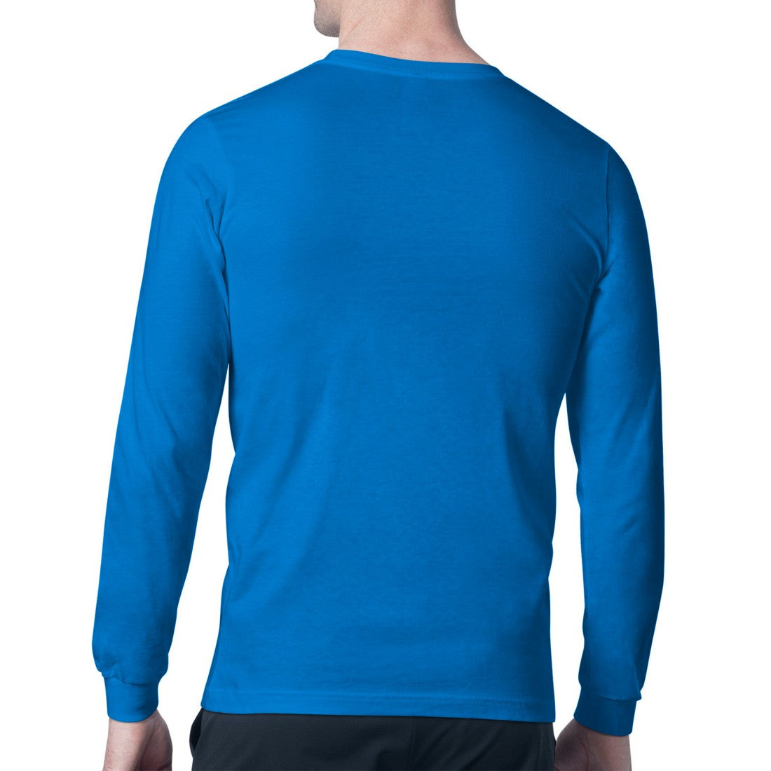 Detroit Lions Starter Modern Tailsweep Graphic Long Sleeve T-Shirt Blue