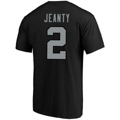 Ashton Jeanty Las Vegas Raiders Big & Tall Player Name & Number T-Shirt Black
