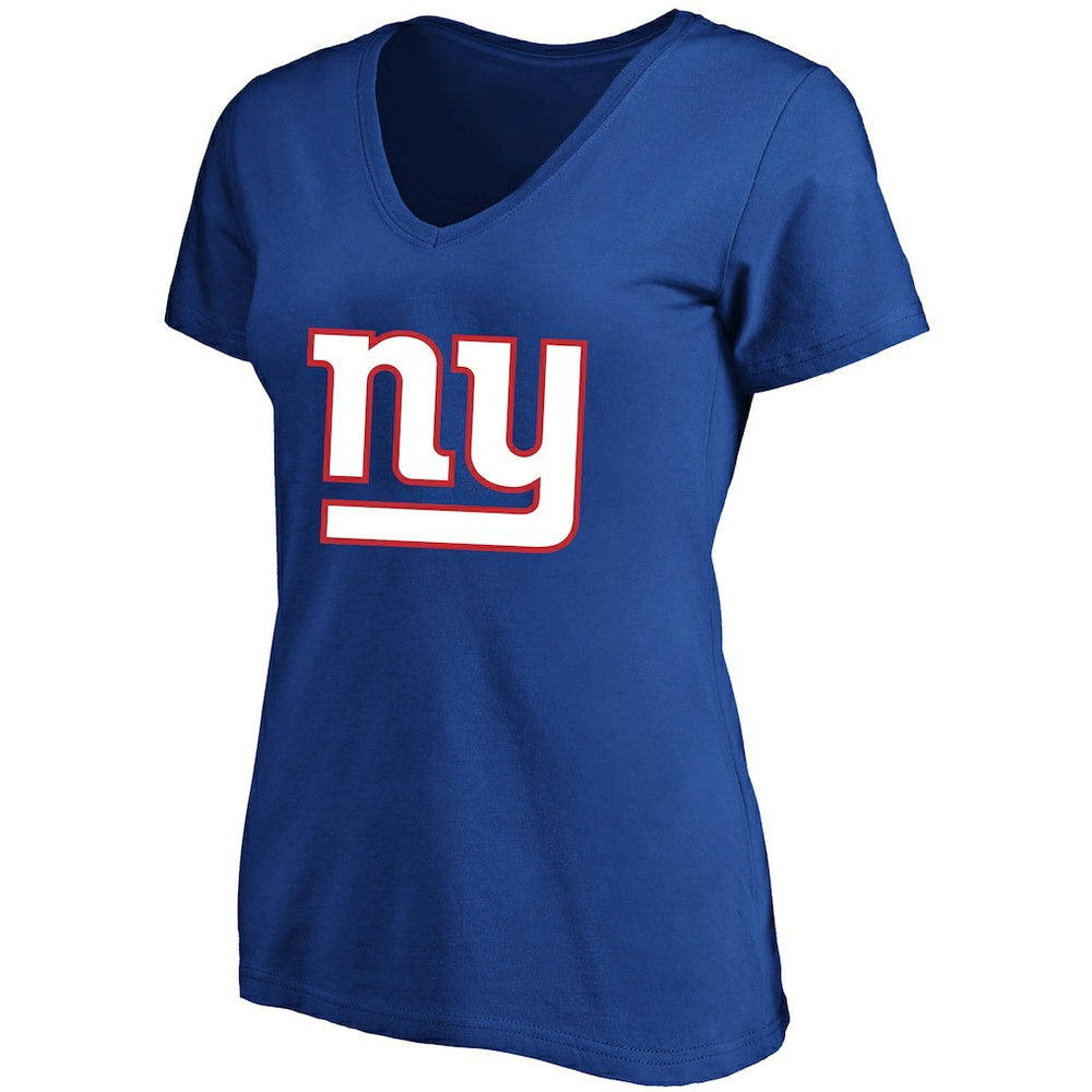 Malik Nabers New York Giants Women's Plus Size Name & Number T-Shirt Royal