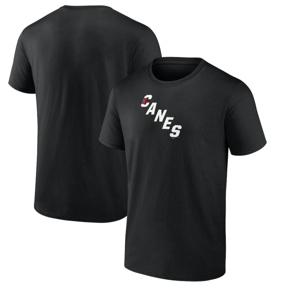 NHL Carolina Hurricanes Primary Logo T-Shirt - Black