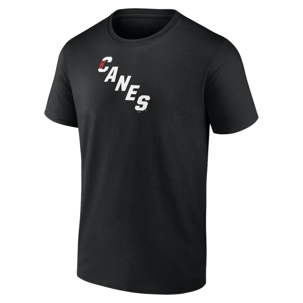 NHL Carolina Hurricanes Primary Logo T-Shirt - Black