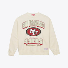 San Francisco 49ers Women's Tonal Arch Sweatshirt Cream