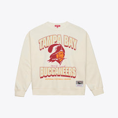 Tampa Bay Buccaneers Women's Tonal Arch Sweatshirt Cream