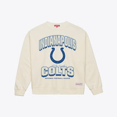 Indianapolis Colts Women's Tonal Arch Sweatshirt Cream