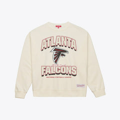 Atlanta Falcons Women's Tonal Arch Sweatshirt Cream