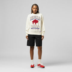 Buffalo Bills Women's Tonal Arch Sweatshirt Cream