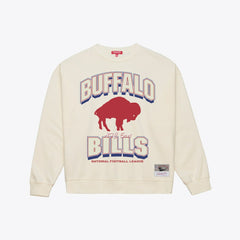 Buffalo Bills Women's Tonal Arch Sweatshirt Cream