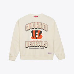 Cincinnati Bengals Women's Tonal Arch Sweatshirt Cream