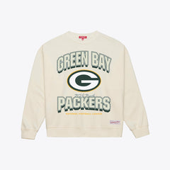 Green Bay Packers Women's Tonal Arch Sweatshirt Cream