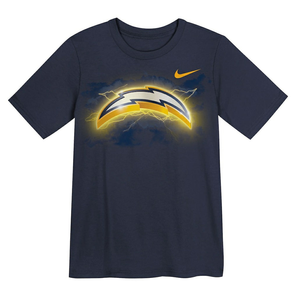 Los Angeles Chargers Outerstuff Preschool Super Logo T-Shirt Navy