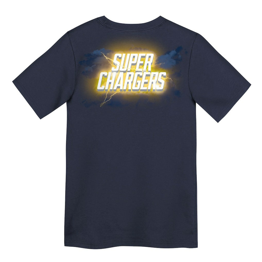 Los Angeles Chargers Outerstuff Preschool Super Logo T-Shirt Navy