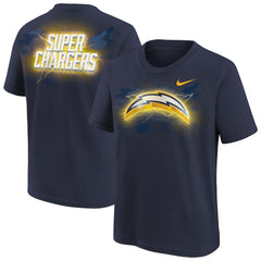 Los Angeles Chargers Youth Super Chargers Alt Pack T-Shirt Navy