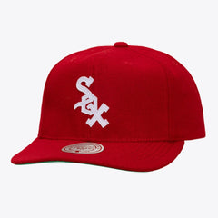 Chicago White Sox Unisex Vintage Fit Melton Wool Adjustable Hat - Red Hats