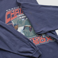 Boston Red Sox 2004 T-Shirt - Navy - M By Fanatics Real Vintage T-shirts