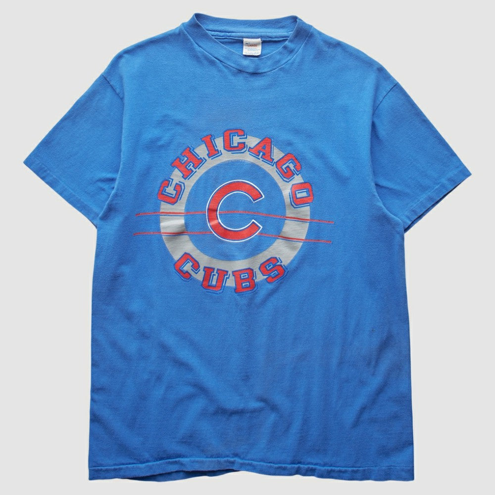 Chicago Cubs 90s T-Shirt - Blue - S By Fanatics Real Vintage T-shirts