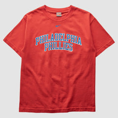 Philadelphia Phillies Nike 2000s T-Shirt - Red - XS By Fanatics Real Vintage T-shirts