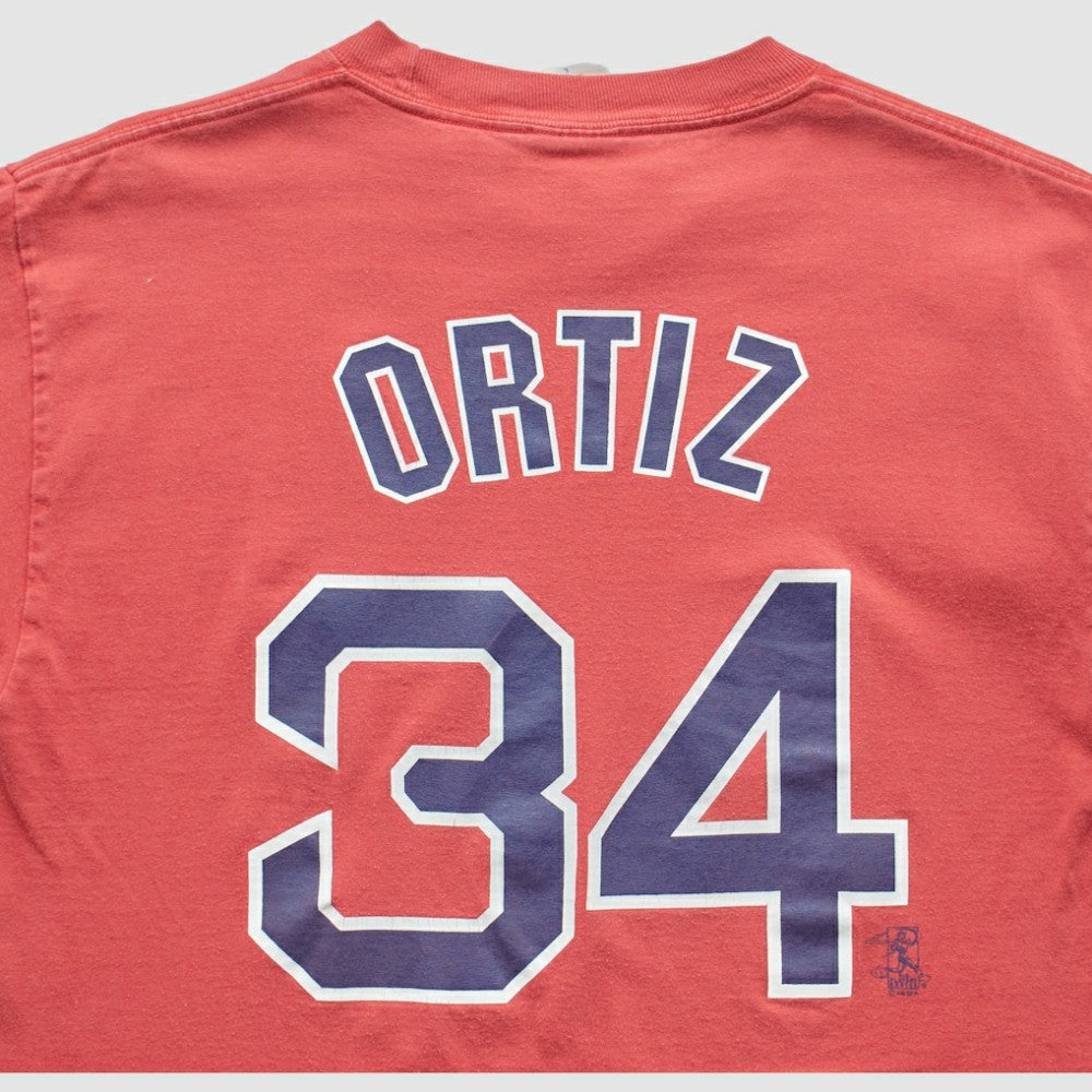 Boston Red Sox 2000s T-Shirt - Red - M By Fanatics Real Vintage T-shirts
