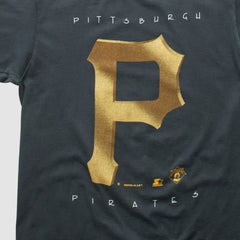 Pittsburgh Pirates Starter 90s T-Shirt - Black - M By Fanatics Real Vintage T-shirts