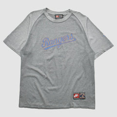Texas Rangers Nike 2000s T-Shirt - Gray - L By Fanatics Real Vintage T-shirts