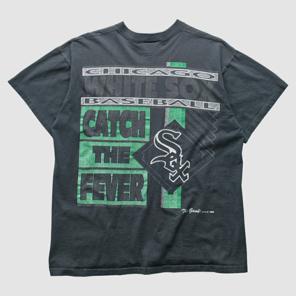 Chicago White Sox The Game 90s T-Shirt - Black - M By Fanatics Real Vintage T-shirts