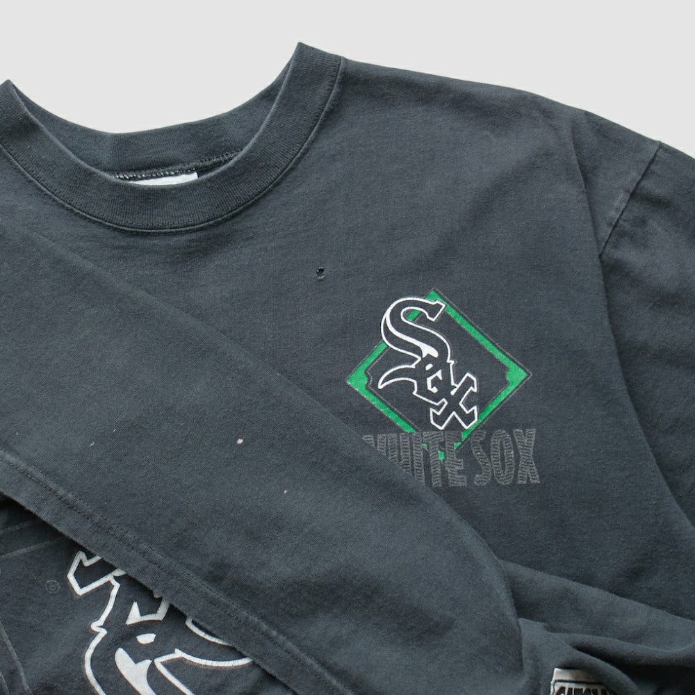 Chicago White Sox The Game 90s T-Shirt - Black - M By Fanatics Real Vintage T-shirts