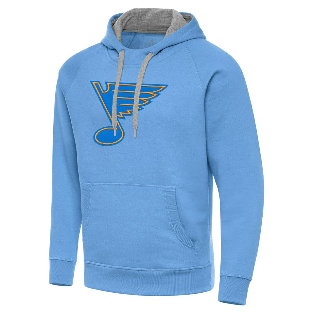 NHL St. Louis Blues Antigua Victory Pullover Hoodie - Blue