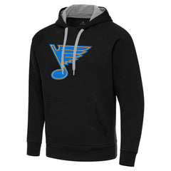 NHL St. Louis Blues Antigua Victory Pullover Hoodie - Black