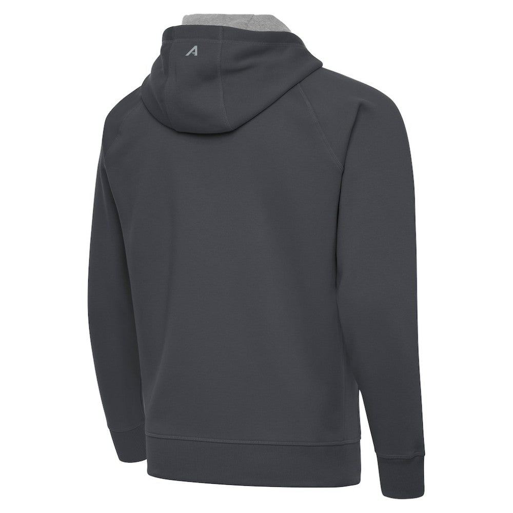 NHL St. Louis Blues Antigua Victory Full-Zip Hoodie - Charcoal