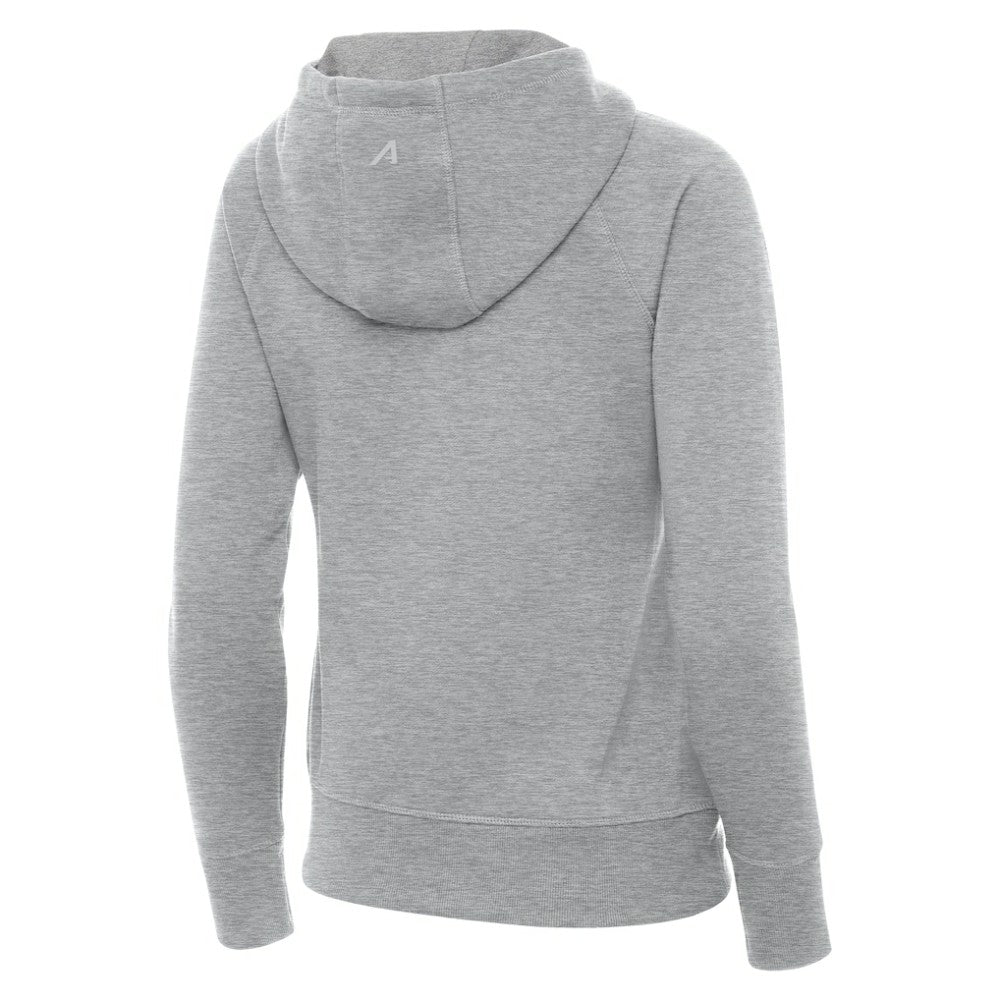 NHL Boston Bruins Antigua Women's Victory Full-Zip Hoodie - Heather Gray