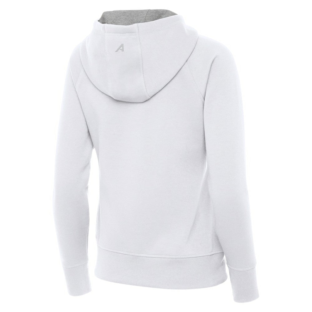 NHL St. Louis Blues Antigua Women's Victory Full-Zip Hoodie - White