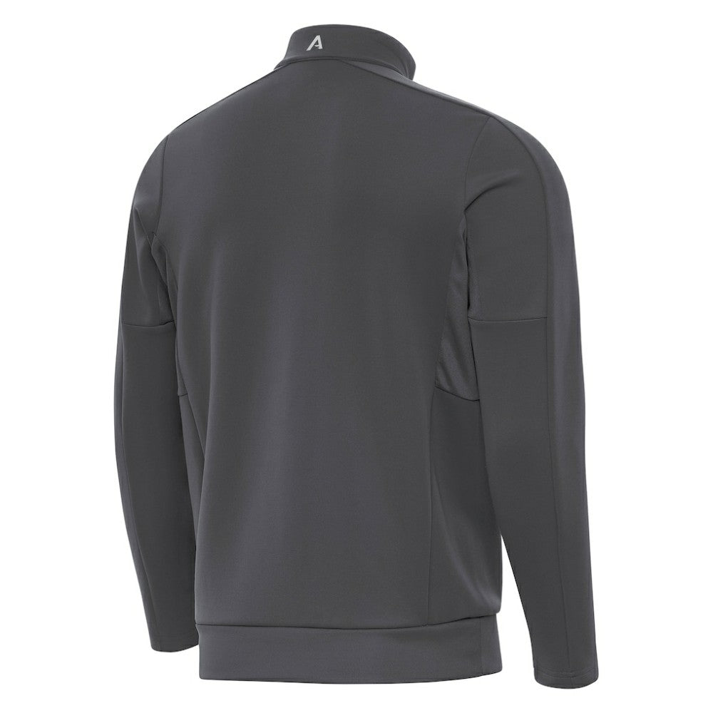 NHL Boston Bruins Antigua Generation Quarter-Zip Pullover Top - Pewter