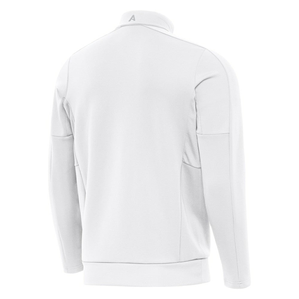 NHL Boston Bruins Antigua Generation Quarter-Zip Pullover Top - White