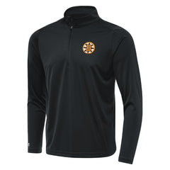 NHL Boston Bruins Antigua Tribute Lightweight Quarter-Zip Pullover - Gray