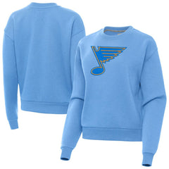 NHL St. Louis Blues Antigua Women's Victory Pullover Sweatshirt - Blue