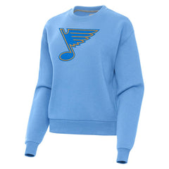 NHL St. Louis Blues Antigua Women's Victory Pullover Sweatshirt - Blue