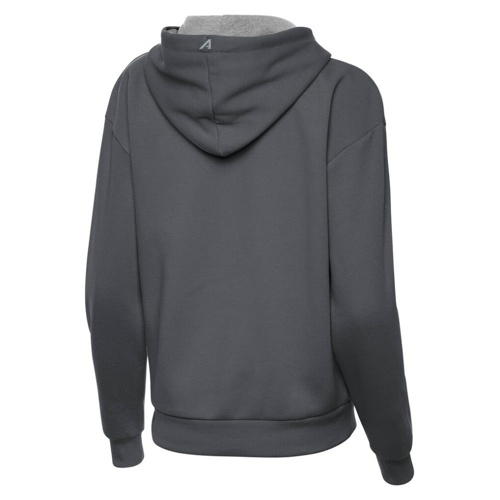 NHL St. Louis Blues Antigua Women's Victory Pullover Hoodie - Charcoal