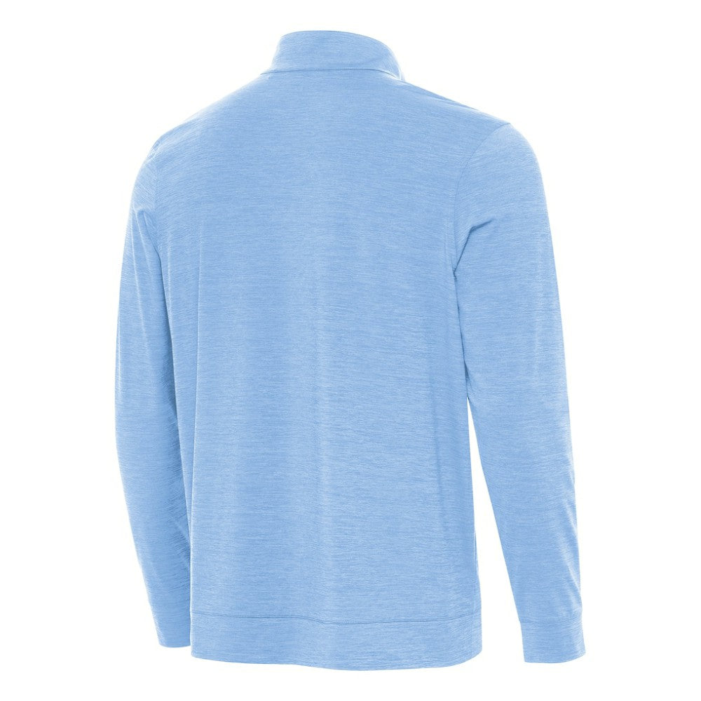 NHL St. Louis Blues Antigua Bright Quarter-Zip Pullover - Heather Blue