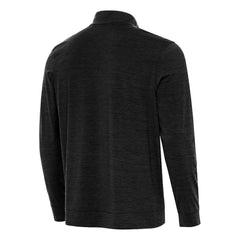 NHL Boston Bruins Antigua Bright Quarter-Zip Pullover - Heather Black