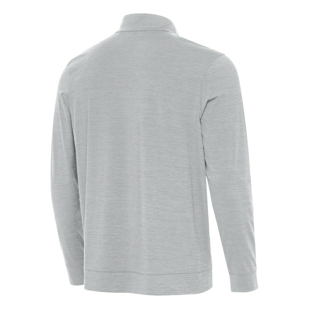 NHL St. Louis Blues Antigua Bright Quarter-Zip Pullover - Heather Gray