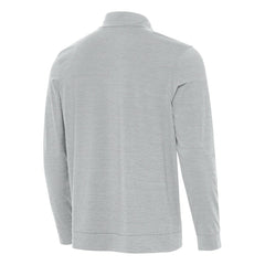 NHL St. Louis Blues Antigua Bright Quarter-Zip Pullover - Heather Gray