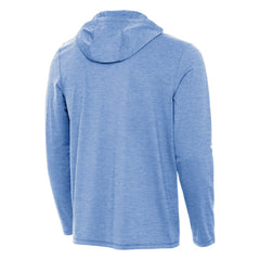 NHL St. Louis Blues Antigua Tidy Quarter-Zip Hoodie - Heather Blue